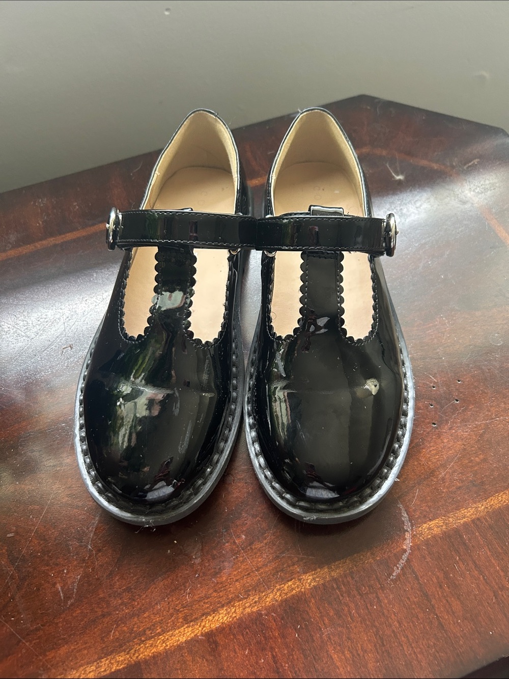 Copper Key Black Patent Mary Jane Dress Shoes